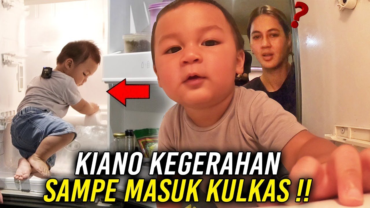 SAKING PANASNYA, KIANO MASUK KULKAS ‼️