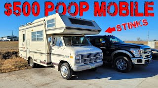 $500 Camper  Can We Survive 4 days and 250 Miles??
