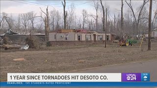 1 year later: Recovery continues after EF2 tornado ripped through DeSoto County