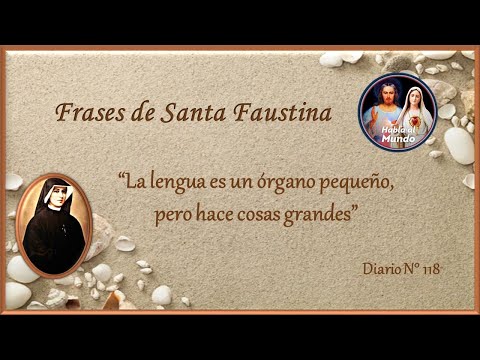 Frases de Santa Faustina - Diario N°118