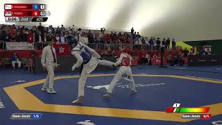 405 Round of 64 Men  48kg AIN R  VARLAMAU SRB P  RADISIC