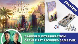 Ur The Royal Game: Prototype Preview. A modern interpretation of the first recorded game ever.