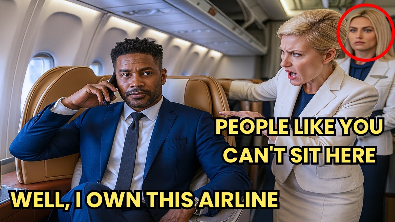 Black CEO Removed from VIP Seat for a White Passenger—5 Minutes Later, The Entire Staff is Fired