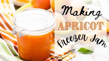 Making Apricot Freezer Jam - Fast & Easy!