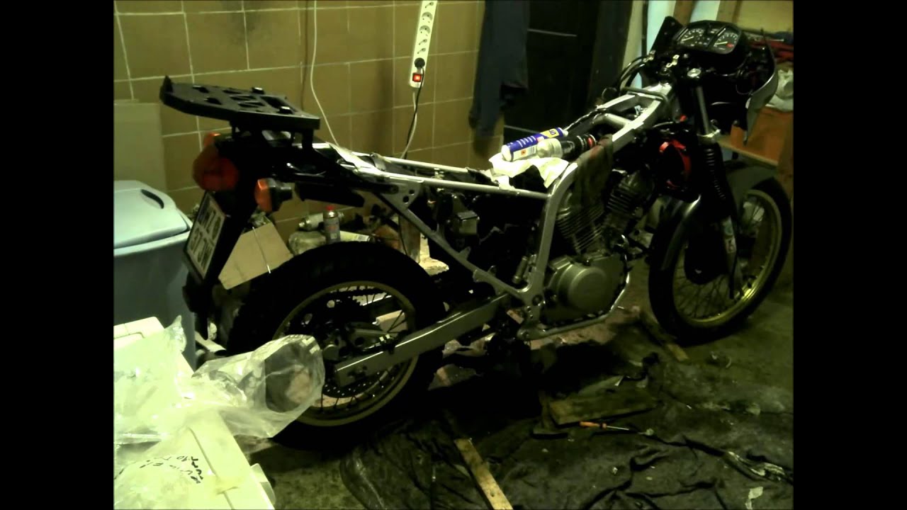 Rebuilding a Honda Transalp PD06/1995
