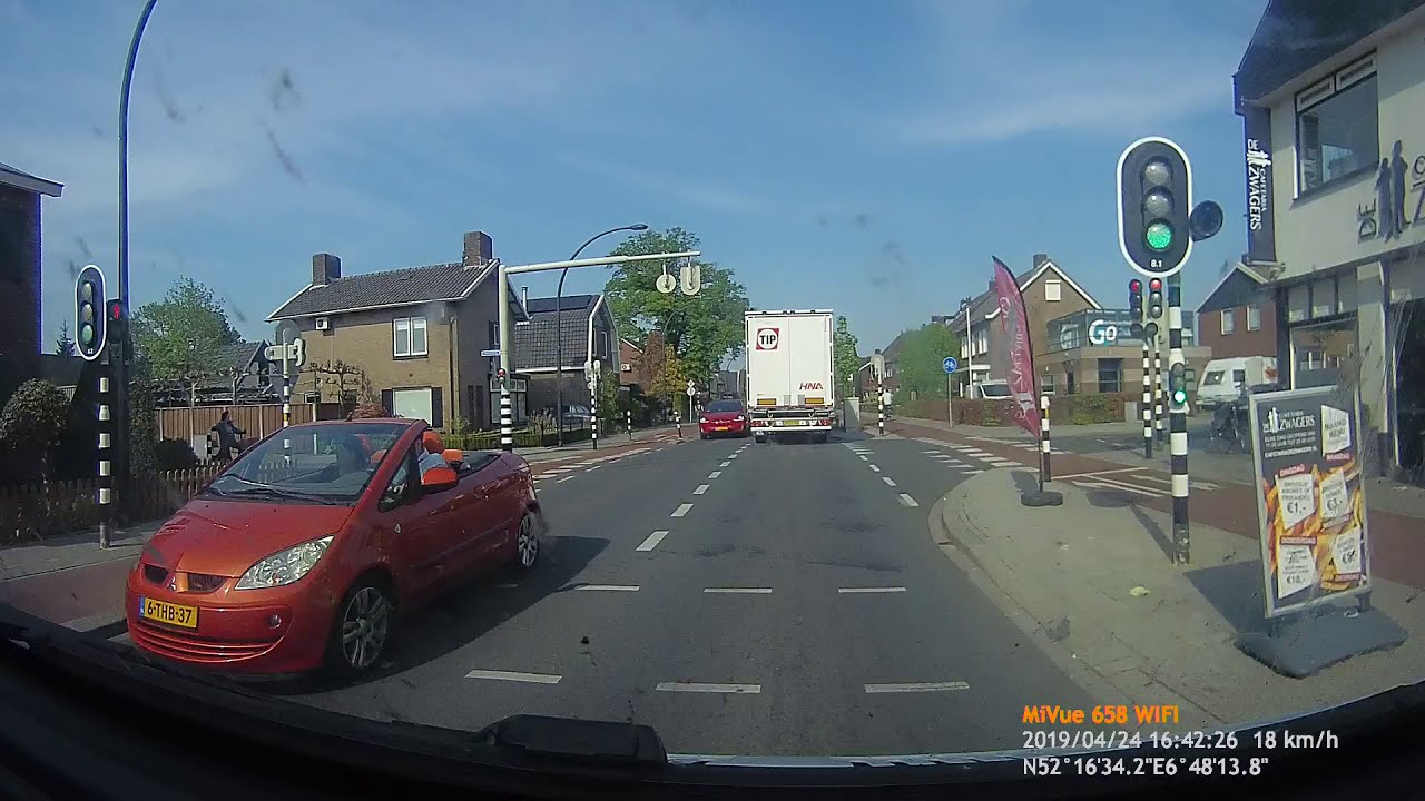 Dashcam Hengelo  Deurningerstraat Hamerstraat