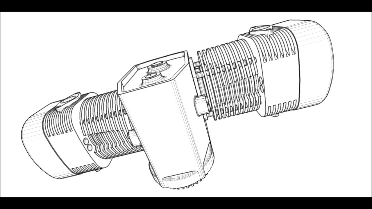 glTF Renderer (Wire Frames) [No Audio] YouTube