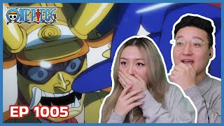 NOOO KIKU !! 🙋‍♀️ | One Piece Episode 1005 Couples Reaction & Discussion