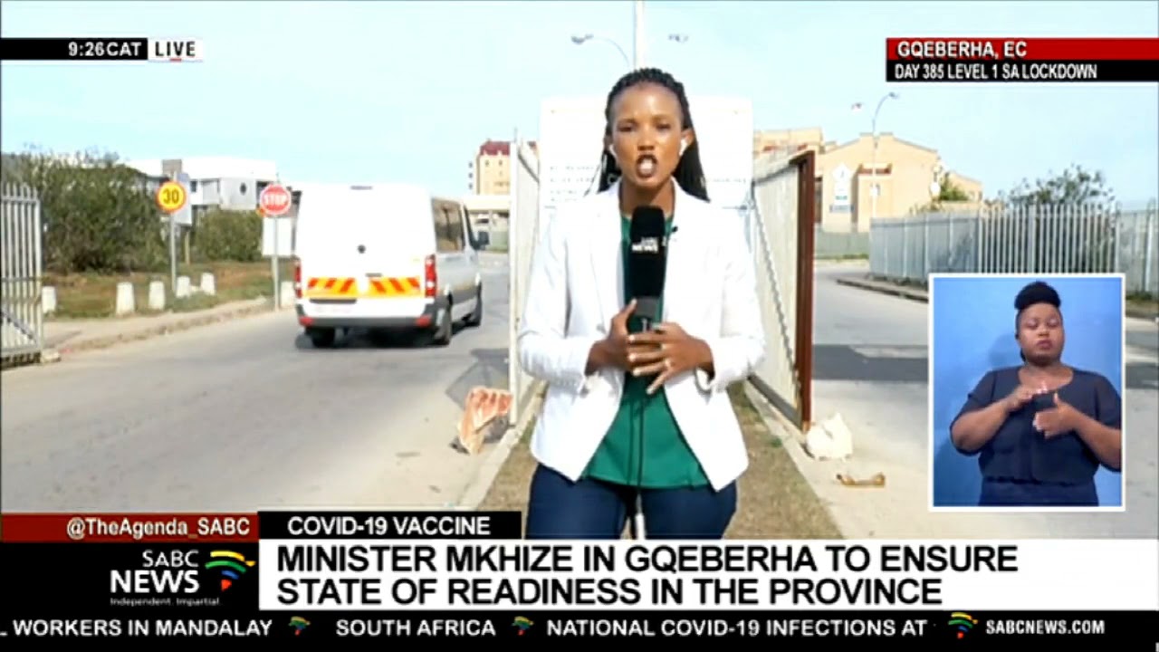 COVID-19 Vaccine | Minister Mkhize visits Gqeberha to assess state of readiness in the province