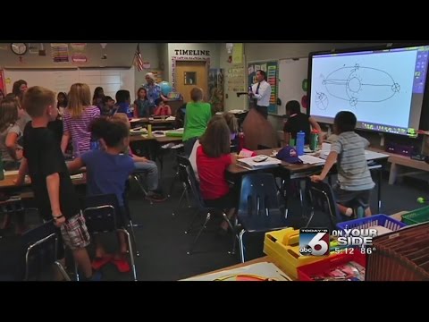 Scott Dorval's visit to Peregrine Elementary School in Meridian