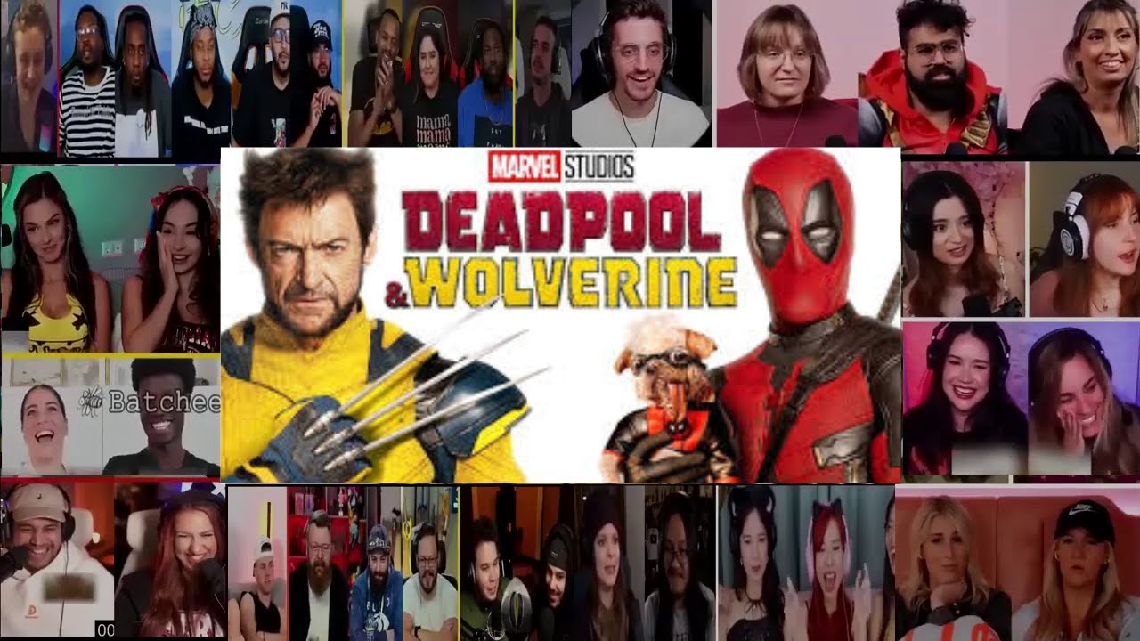 Deadpool & Wolverine (2024) Movie Reaction Mashup