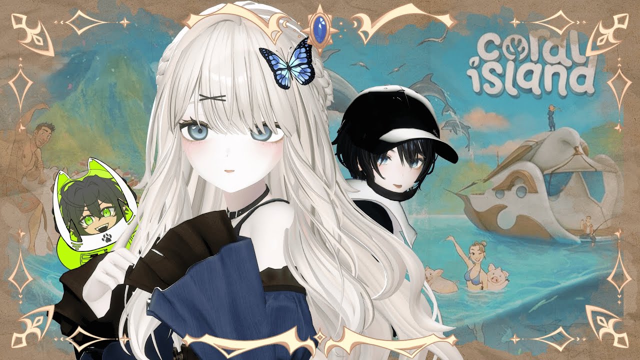 【Coral Island】Chilling bareng Tri Mas Ketar Ketir【Collab】