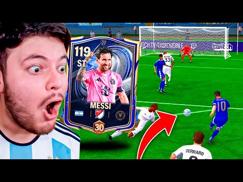 I TRIED MESSI TOTY IN EVERY POSITION AND HE SURPRISED ME