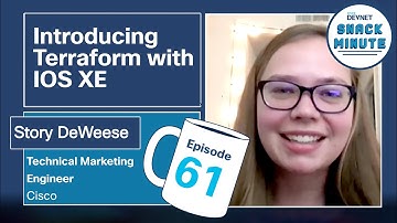 Learn how to use Terraform with IOS XE. Episode 61.