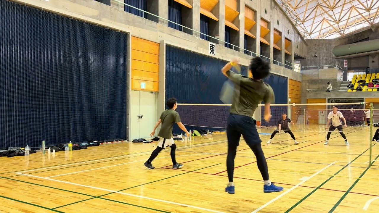 焼津団体戦🏆宮地/八木 VS パワーズ #KFC #バドミントン #静岡 #シーガルドーム #バド大会 #団体戦 #1部 #静岡バドミントン #ダブルス #男子ダブルス #BADMINTON 