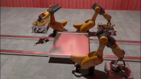 Industrial Robotic Arm Animation