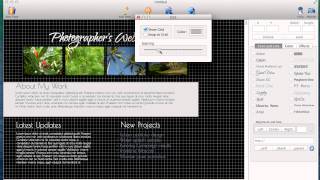 How to add grid to web page using HTML Egg for Mac