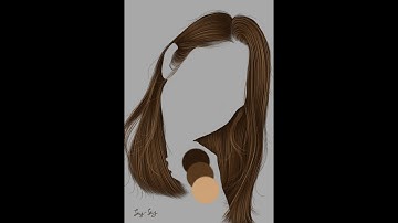 3DSMUDGE TUTORIAL (HAIR STRANDS) part 1 out of 3