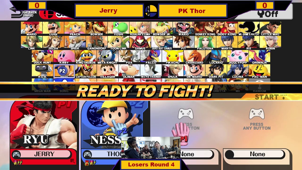 SSJ #25 - Losers Round 3 - Jerry (Ryu) vs PK Thor (Ness)