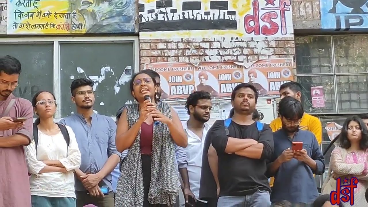University Strike called by the JNUSU | Protest for Union Election against JNU admin