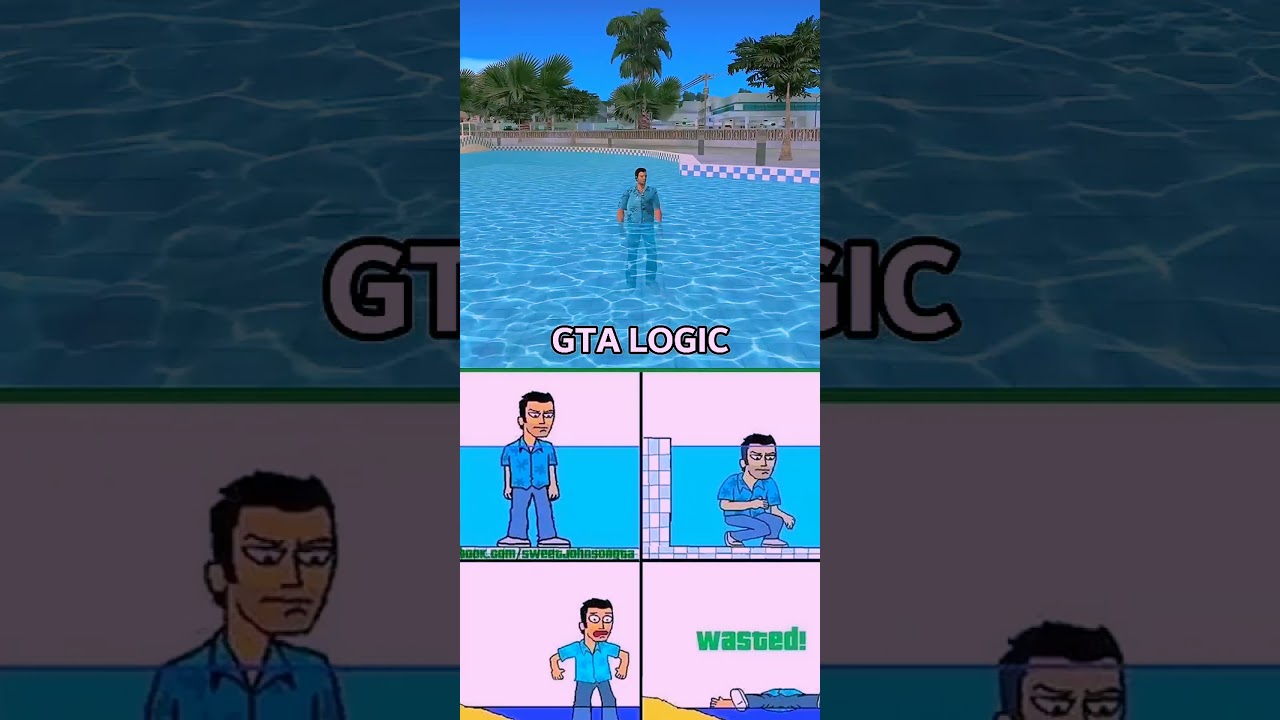 GTA LOGIC 6 in gta vice city  .😤