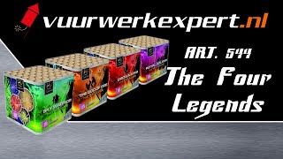 Art.  0544 The Four Legends Crown Collection Vuurwerkexpert