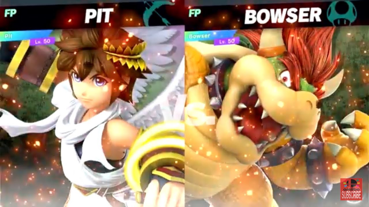 Super Smash Bros Ultimate Amiibo Fights 10pm Poll Pit vs Bowser - YouTube