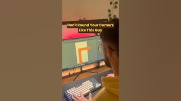 The proper way to rounds your corners in 💫 #illustratortutorial #illustratortips #illustrator