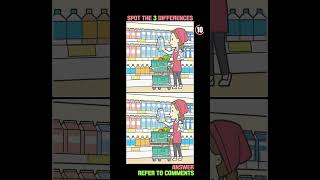 ⏱️15sec / Spot The Difference #1 Net Worth