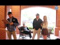 Justin Turner golf tournament begins in the rain!