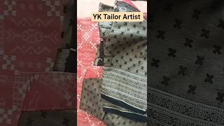 Trending Patchwork Blouse with Neck Design Elegant & Stylish Blouse Design 2026 #shortsfeed #shorts