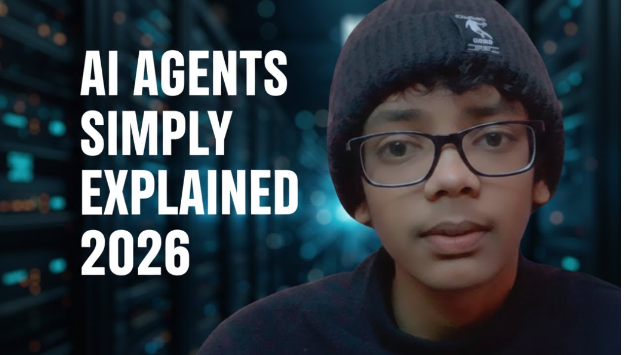 AI Agents Explained For Beginners: (2026 Guide) - YouTube