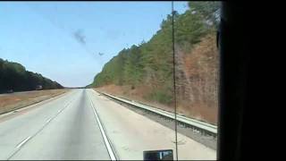 Going back in time while crossing into Alabama on I20 west