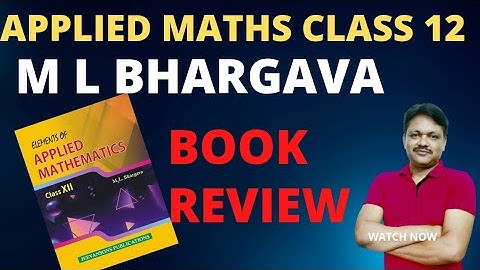 Best Book | New book applied mathematics class 12 | session 2022-2023 | gaur Classes