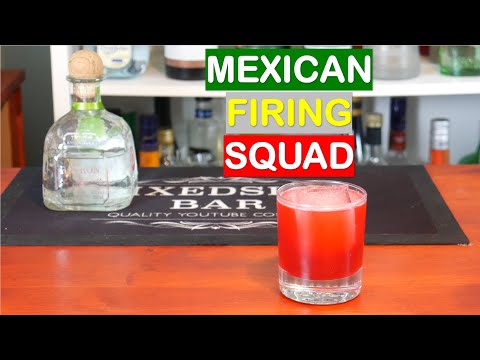 Mexican Firing Squad Cocktail