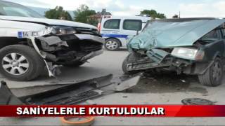 Bi̇r Ai̇le Sani̇yeler İle Kurtuldu (10.07.2017 - Bolu)