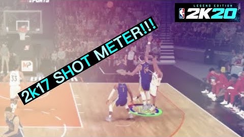 How To Get NBA 2k17 Shot Meter On NBA 2k20 ( DEMO )