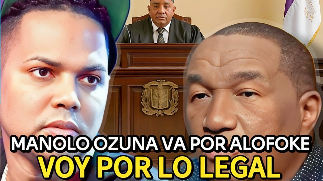 ALOFOKE DEMANDADO POR MANOLO OZUNA VA CON TODO POR VIA LEGAL, YA ESTO ES PERSONAL NO MÁS DIFAMACIÓN