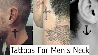 Stylish Neck Tattoos For Men | Tattoos For Mens Neck | Mens Fashion Emperor
