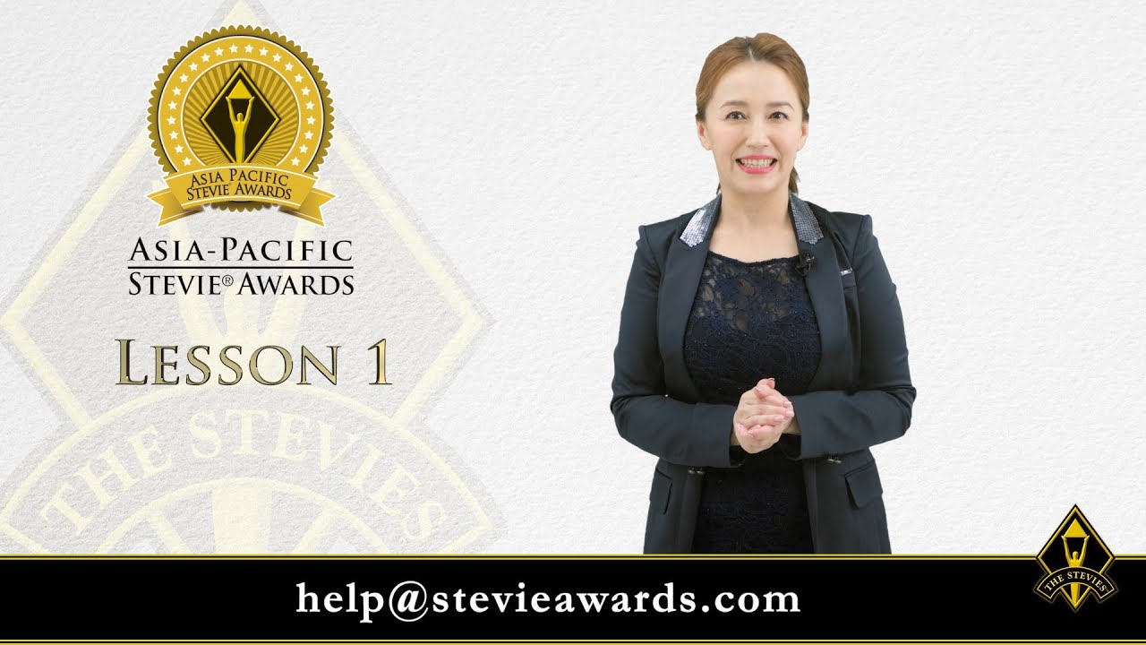 About the 2025 Asia-Pacific Stevie Awards - YouTube