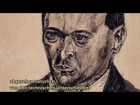 Arnold Schönberg: Gespräch über Malerei