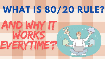 How the 80/20 rule can boost productivity FAST? Unlock the power of doing less!🧠💪💡