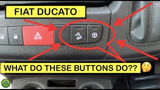 How to Use TRACTION PLUS &amp; HILL DESCENT CONTROL on a Fiat Ducato