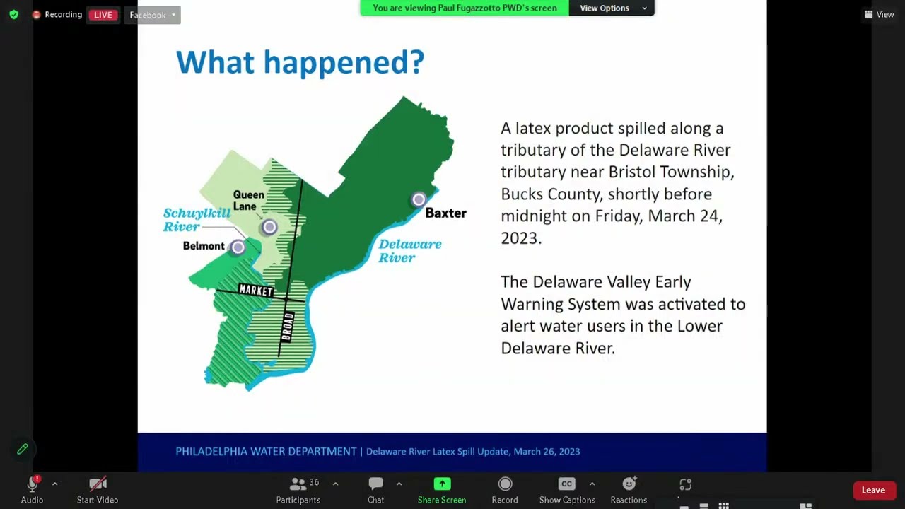 Philadelphia water update: Brita filtration and the chemical spill