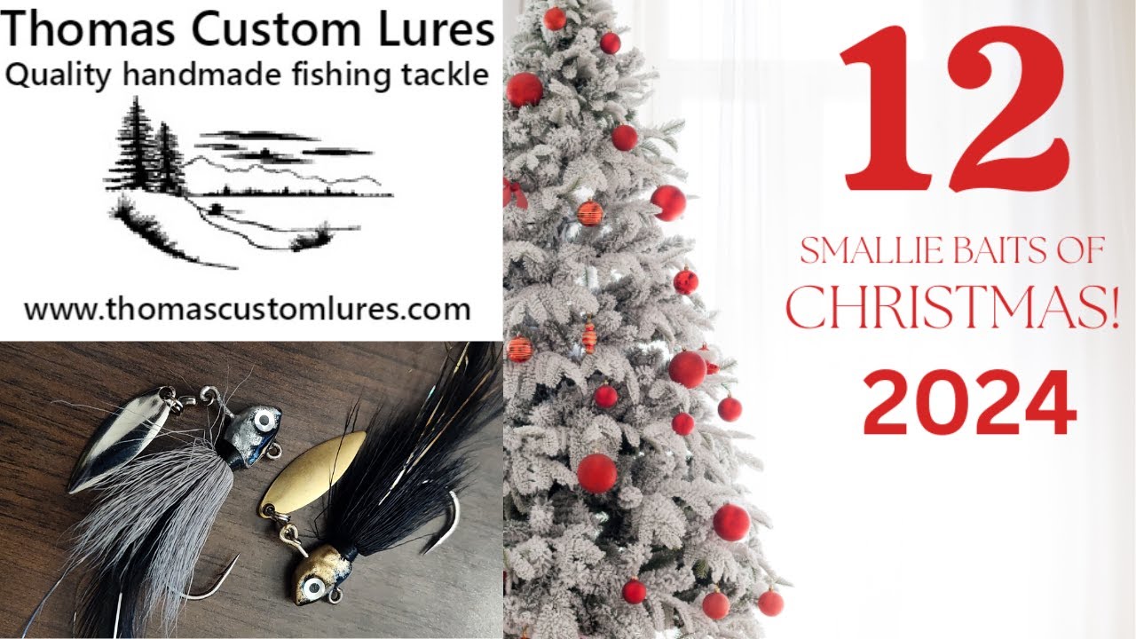 Fishing Tips for Bass 12 Brands of Christmas 🎁 Thomas Custom Lures – Top Custom Craft Jig Maker🔥