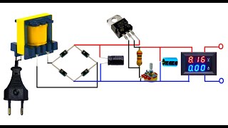 Как Сделать Регулируемый Блок Питания Своими Руками