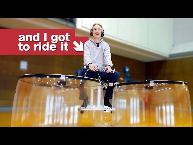 This tiny hovercraft went viral.