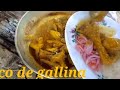 seco de gallina criolla /plato muy nutritivo