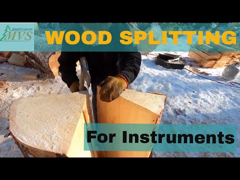Wood Splitting (For Instruments)