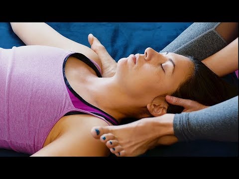 Thai Bodywork Techniques With Meera | Relaxing Tutorial For Neck Pain, Scalp & Face